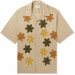 NN07 No Nationality Julio Shirt Retail $360 Made in Portugal! Men's Large